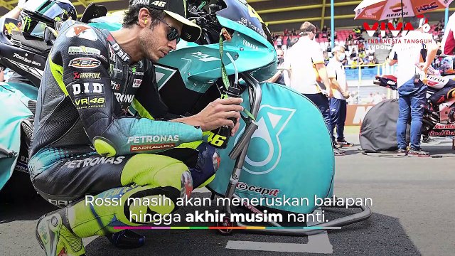 Setelah 25 Tahun, Valentino Rossi Pensiun dari MotoGP