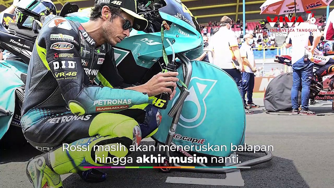 Setelah 25 Tahun, Valentino Rossi Pensiun dari MotoGP