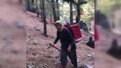 Son dakika haber! Orman yangını bölgesinde 'bizim sırtımız yere gelmez' dedirten görüntü