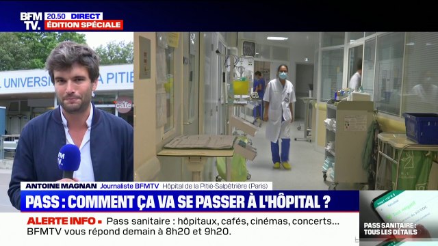 Pass sanitaire: comment ça va se passer à l'hôpital ?