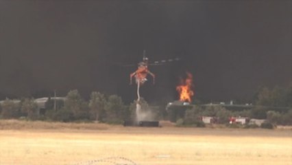 Grecia se quema mientras la ola de calor extrema sigue azotando el país