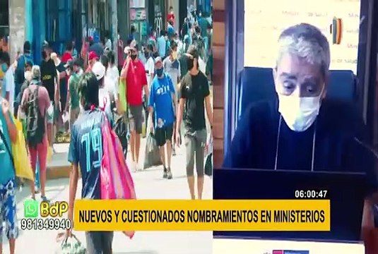 Descontento en Perú Libre por cuestionados nombramientos en ministerios del gobierno
