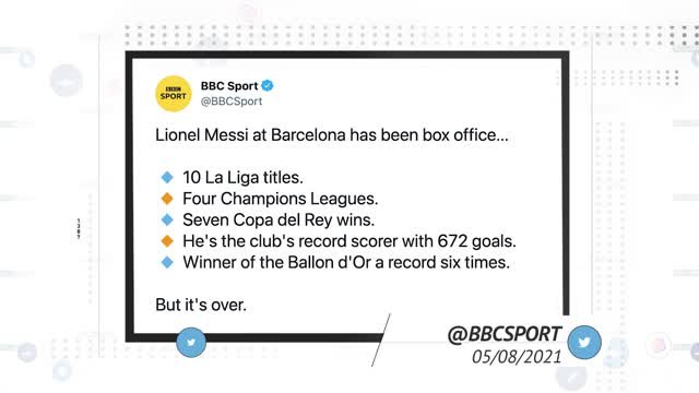 Socialeyesed - Lionel Messi's shock Barca departure