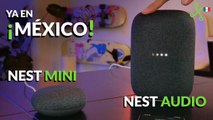 Nest Audio y Nest Mini en México con Assistant y mejor sonido para animar el home office
