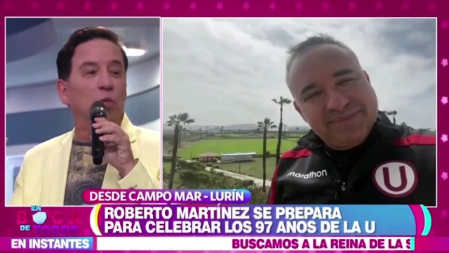 Roberto Martínez felicita a Ivana Yturbe por su embarazo: