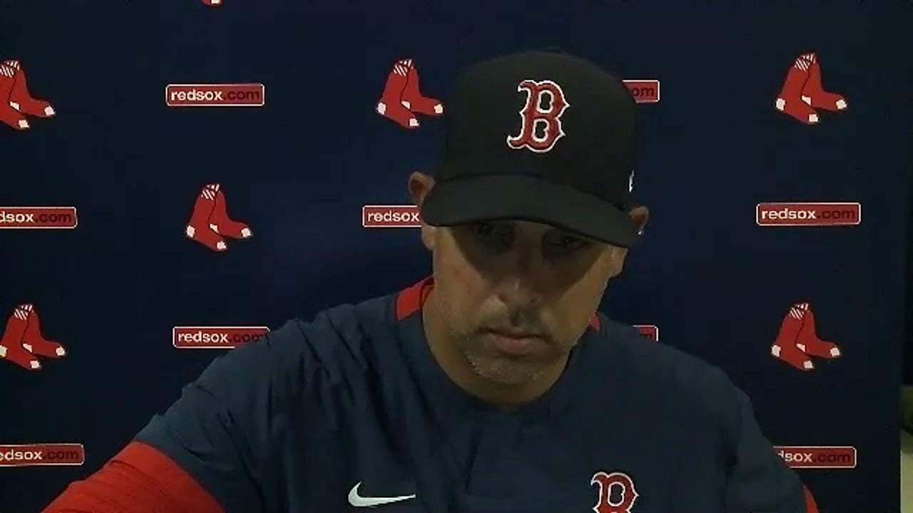 Alex Cora on BLOWOUT LOSS | Postgame Press Conference 8-5