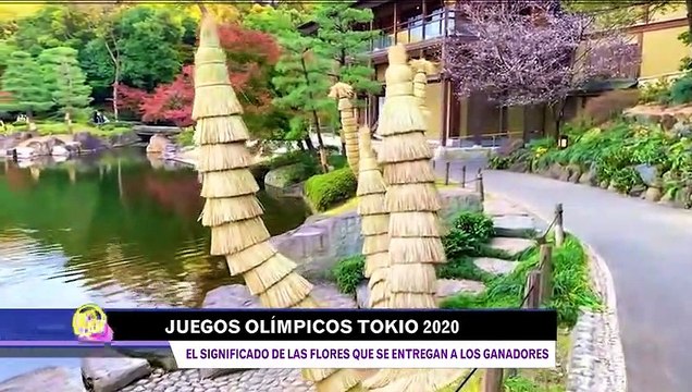 El significado de las flores en los Juegos Olímpicos