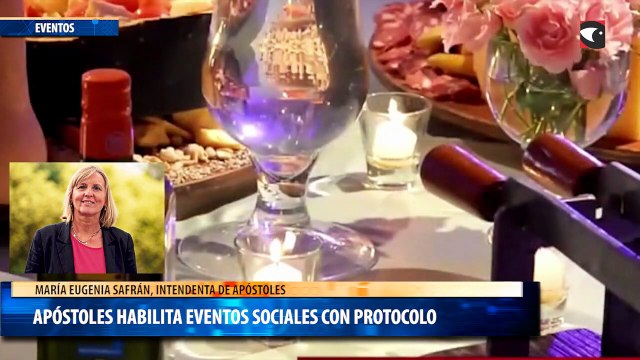 Apóstoles habilita eventos sociales con protocolo