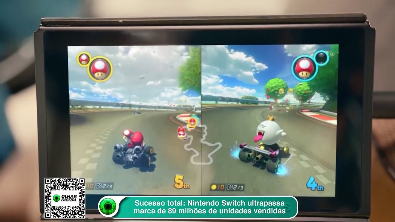 Sucesso total Nintendo Switch ultrapassa marca de 89 milhões de unidades vendidas