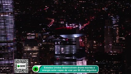 Estados Unidos desenvolvem drone movido a energia solar capaz de voar por 90 dias seguidos