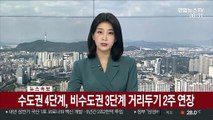 [속보] 수도권 4단계, 비수도권 3단계 거리두기 2주 연장