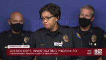 City leaders and law enforcement react to Phoenix PD DOJ investigation
