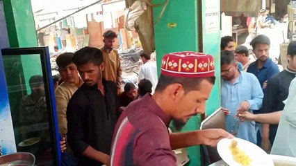Famous Beef Biryani from Karachi Pakistan street food