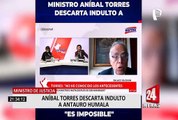 Ministros se reducirían voluntariamente el sueldo a la mitad, asegura Aníbal Torres