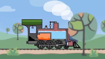 Großbau für Kinder - Die Dampflockomotive - Wow wir bauen eine Dampflock