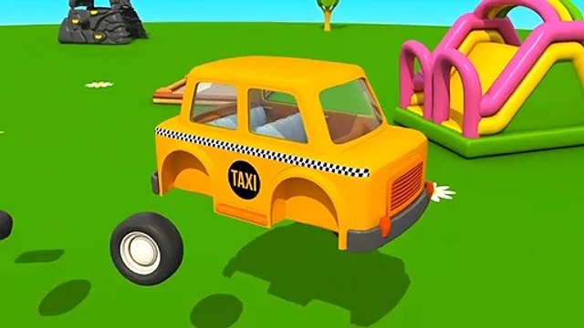 Leo der neugierige Lastwagen - Besuch von einem TAXI Animation für Kinder
