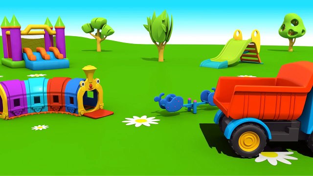 Leo der neugierige Lastwagen - Leo baut ein Polizeiauto! Animation für Kinder