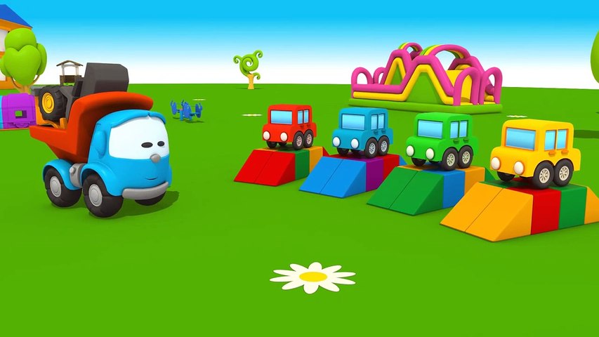 Leo Junior und der Autotransporter! 3D Animation für Kinder - video  Dailymotion