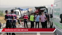 Manisa'da katliam gibi kaza