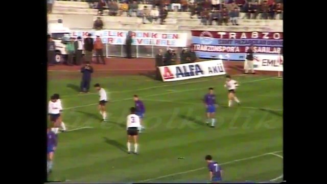 Trabzonspor 2-3 Beşiktaş 01.12.1991 - 1991-1992 Turkish 1st League Matchday 12 (Ver. 2)