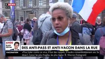 Pass Sanitaire - Regardez Yasmine, aide soignante, qui manifestait hier après-midi et qui va perdre son travail refusant la vaccination obligatoire