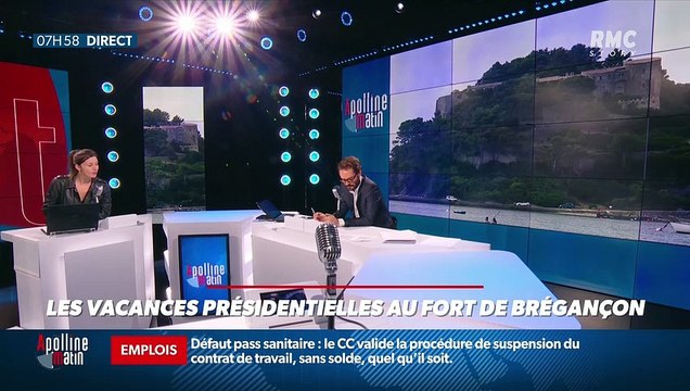 Margaux Bourdin : Les vacances présidentielles au Fort de Brégançon - 06/08