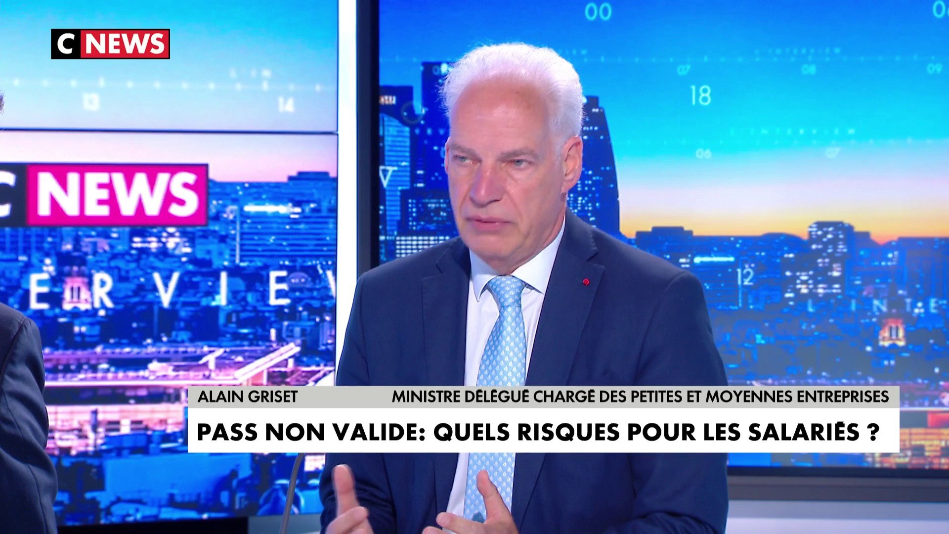 Alain Griset : «Ce n'est pas l'objectif du gouvernement que de voir des  licenciements» - Vidéo Dailymotion