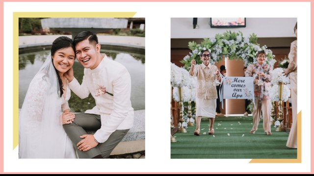 These Lolas Walked Down the Aisle as “Flower Lolas” at Their Apo’s Wedding