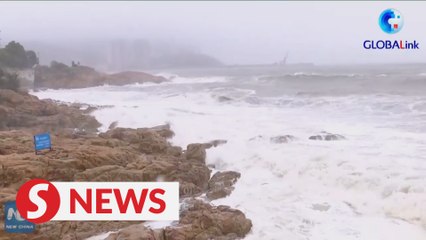 Over 33,000 evacuated as Typhoon Lupit makes landfall in China's Guangdong