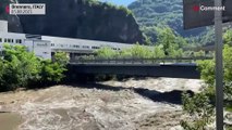 شاهد: أمطار غزيرة وفيضانات في شمال إيطاليا