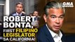 Robert Bonta, first Filipino legislator sa California! | GMA News Feed