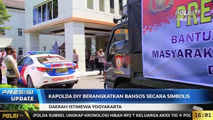 PRESISI update 16.00 WIB Polda DIY Distribusikan 4.900 Paket Sembako untuk Warga yang Kurang Mampu.