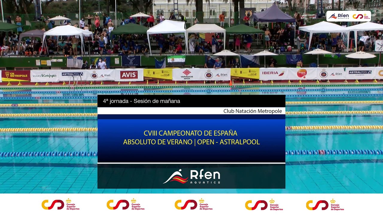 4ª Jornada - Sesión de mañana - CVIII CAMPEONATO DE ESPAÑA ABSOLUTO DE VERANO "OPEN" - ASTRALPOOL / XLII CAMPEONATO DE ESPAÑA JUNIOR DE VERANO (6)