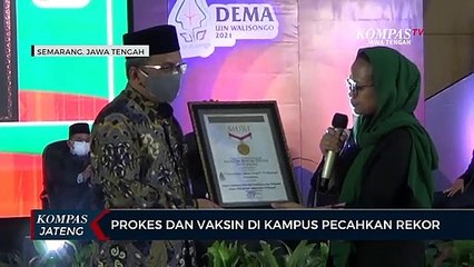 Prokes dan Vaksin di Kampus Pecahkan Rekor