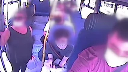 "Çarşaflı hırsızlar" otobüste kullandıkları biniş kartından yakalandı