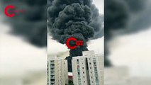 İstanbul'da yangın paniği! Patlama sesleri duyuldu