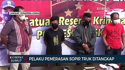 Polisi Tangkap Pemeras Sopir Truk yang Viral