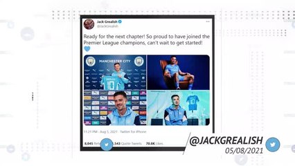 Скачать видео: Socialeyesed - Jack Grealish signs for Manchester City