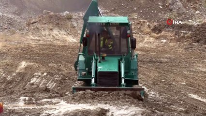 Erzincan’da sel sonrası kapanan köy yolu ulaşıma açılıyor