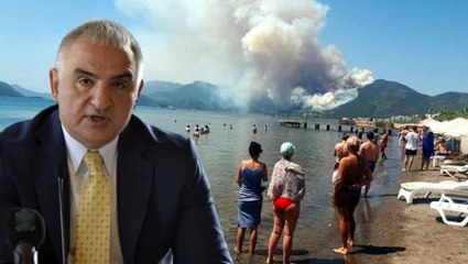 Yangınlara rağmen bu yılki turizm hedefinde değişiklik yok: 25 milyon turist, 20 milyar dolar gelir bekleniyor