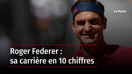 Roger Federer : sa carrière en 10 chiffres