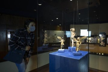 "Peri heykelcikleri" İzmir Arkeoloji Müzesinde ilk kez ziyarete açıldı