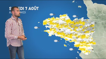 Bulletin météo pour le samedi 7 août 2021