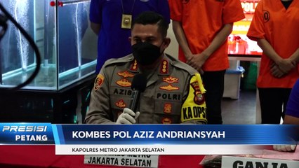 Polres Metro Jaksel Tangkap 3 Tersangka Kasus Narkoba