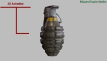 How Grenade Works 3D Animation 60fps (In Hindi) _ ग्रेनेड काम कैसे करता है