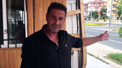Kamyonet faciasından 2 saniye ile kurtulan şahıs konuştu