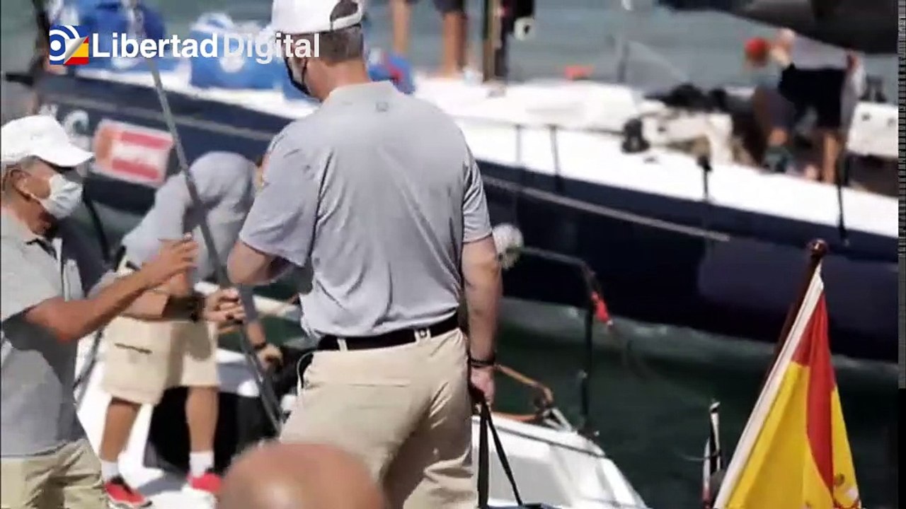 El rey Felipe VI participa en las regatas de Mallorca