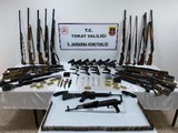 Tokat merkezli 3 ilde silah kaçakçılığı operasyonu: 21 gözaltı