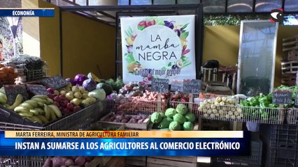 Instan a sumarse a los agricultores al comercio electrónico