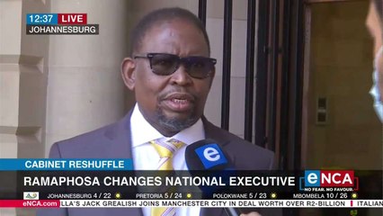 New Finance Minister Enoch Godongwana speaks